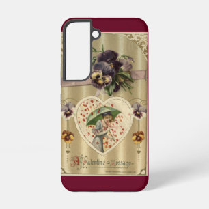 Funda Para Samsung Galaxy S22 Dama Victoriana Vintage San Valentín