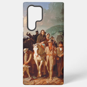 Funda Para Samsung Galaxy S22 Ultra Daniel Boone escoltando colonos