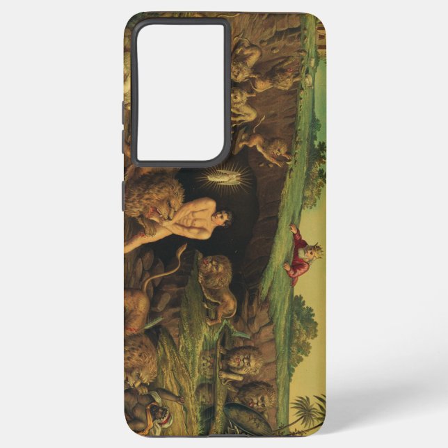 Funda Para Samsung Galaxy Daniel en el foso de los leones (Reverso )