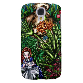 Funda Para Samsung S4 Alicia en el jardín