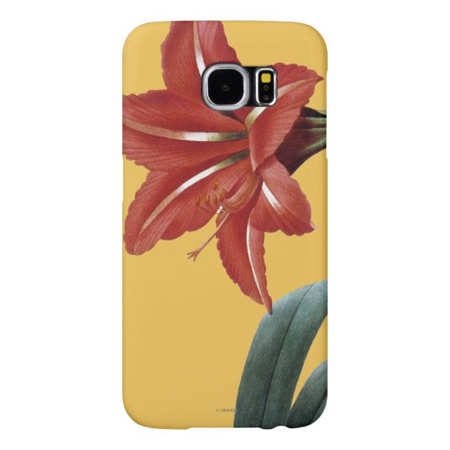 Funda Para Samsung Galaxy De Case-Mate Amaryllis rayado (Atrás)