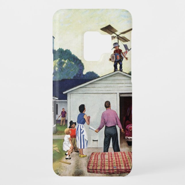 Funda Para Samsung Galaxy De Case-Mate Aprendiendo a volar (Reverso)