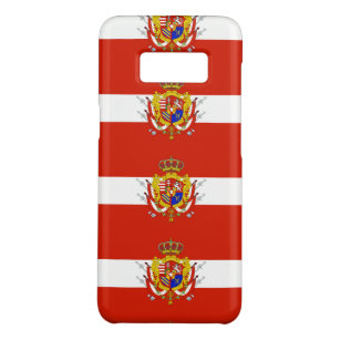 Funda De Case-Mate Para Samsung Galaxy S8 Banner blanco rojo Gran Ducado de la Toscana