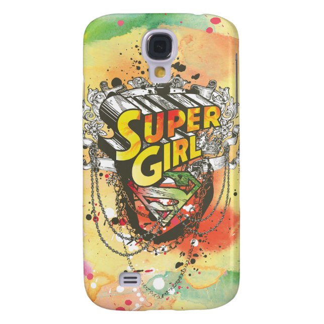 Funda Para Samsung Galaxy De Case-Mate Cadenas de superchica (Atrás)