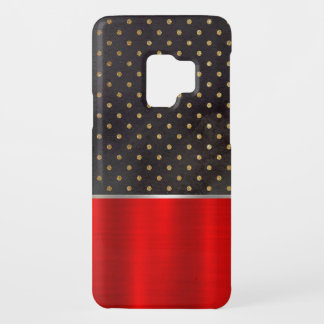 Funda De Case-Mate Para Samsung Galaxy S9 Caja metálica roja fresca del teléfono celular