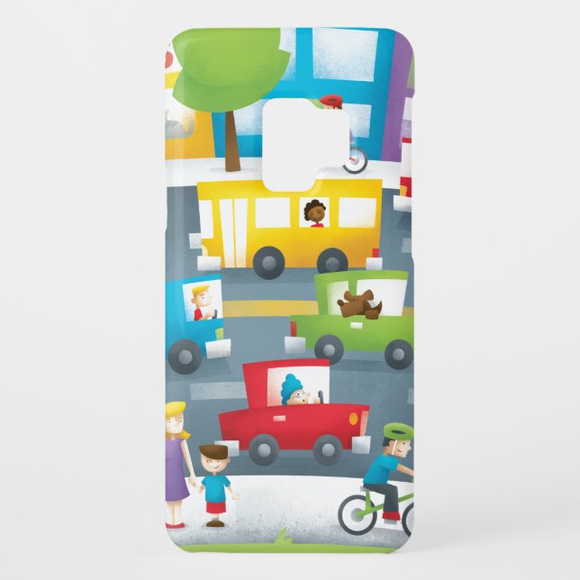 Funda Para Samsung Galaxy De Case-Mate Calle Ciudad (Reverso)