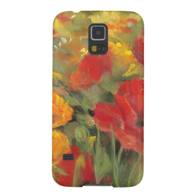 Funda Para Samsung Galaxy De Case-Mate Campo de la amapola oriental (Atrás)