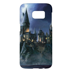 Funda Para Samsung Galaxy S7 Castillo de Harry Potter   Hogwarts iluminados por