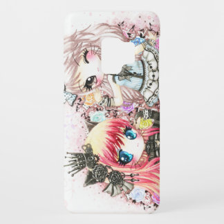 Funda De Case-Mate Para Samsung Galaxy S9 Chicas lindos del gato en estilo del lolita