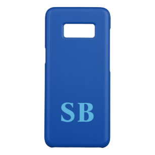 Funda De Case-Mate Para Samsung Galaxy S8 Color sólido azul de la memoria minimalista