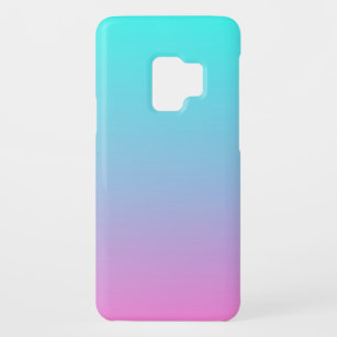 Funda De Case-Mate Para Samsung Galaxy S9 colores abstractos de sirena gris rosa turquesa