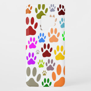 Funda De Case-Mate Para Samsung Galaxy S9 Coloridas pinturas de perros por todas partes