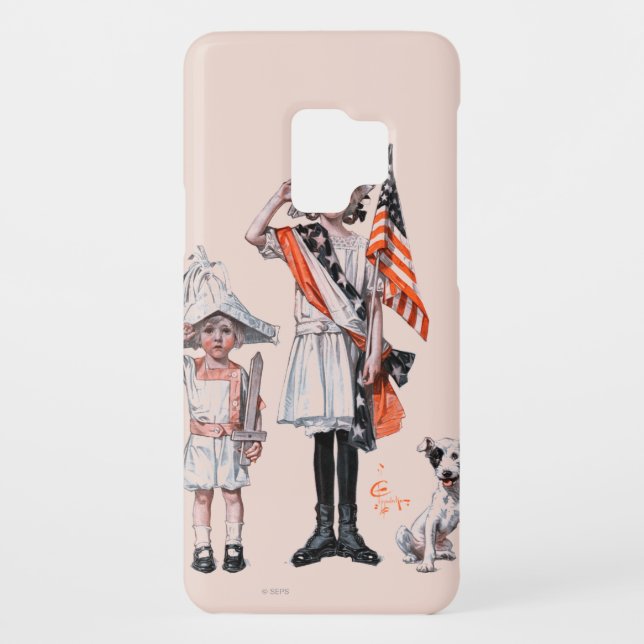 Funda Para Samsung Galaxy De Case-Mate Cuarto de julio (Reverso)