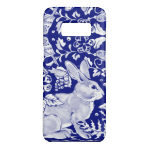 Funda De Case-Mate Para Samsung Galaxy S8 Delft de animales de bosque con arte de conejo azu