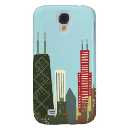 Funda Para Samsung S4 Dibujo animado Chicago