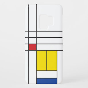 Funda De Case-Mate Para Samsung Galaxy S9 Diseño de arte moderno Mondrian II Minimalista De