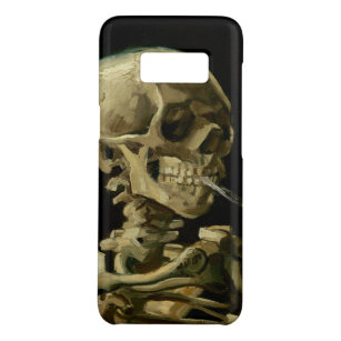 Funda De Case-Mate Para Samsung Galaxy S8 El esqueleto Vincent Van Gogh con un cigarrillo en