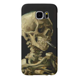 Funda Tough Xtreme Para iPhone 6 El esqueleto Vincent Van Gogh con un cigarrillo en