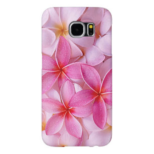 Funda Tough Xtreme Para iPhone 6 Elegante Moda Pastel Flores de Plumeria Rosa Hawái