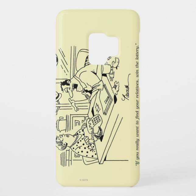 Funda Para Samsung Galaxy De Case-Mate Encontrar a parientes (Reverso)