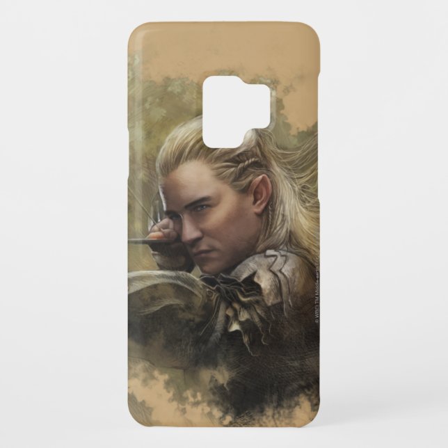 Funda Para Samsung Galaxy De Case-Mate Esbozo LEGOLAS GREENLEAF™ (Reverso)