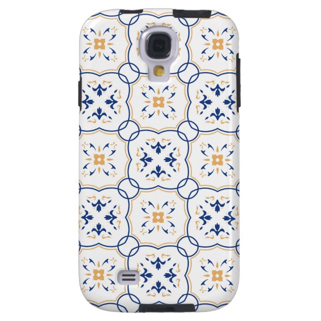 Funda Para Samsung Galaxy De Case-Mate Estampado de flores (Atrás)