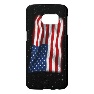 Funda Para Samsung Galaxy S7 Estrellas y bandas Bandera Patriótica Estadouniden