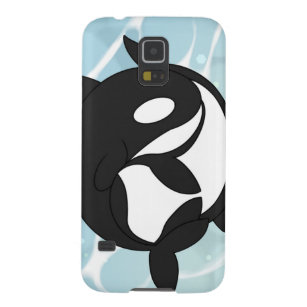 Carcasa Para Galasy S5 Estuche Yin-Yang Orcas para iPhone / iPad