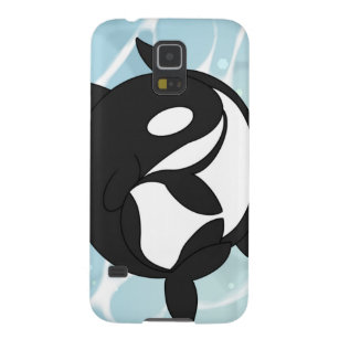 Carcasa Para Galasy S5 Estuche Yin-Yang Orcas para iPhone / iPad