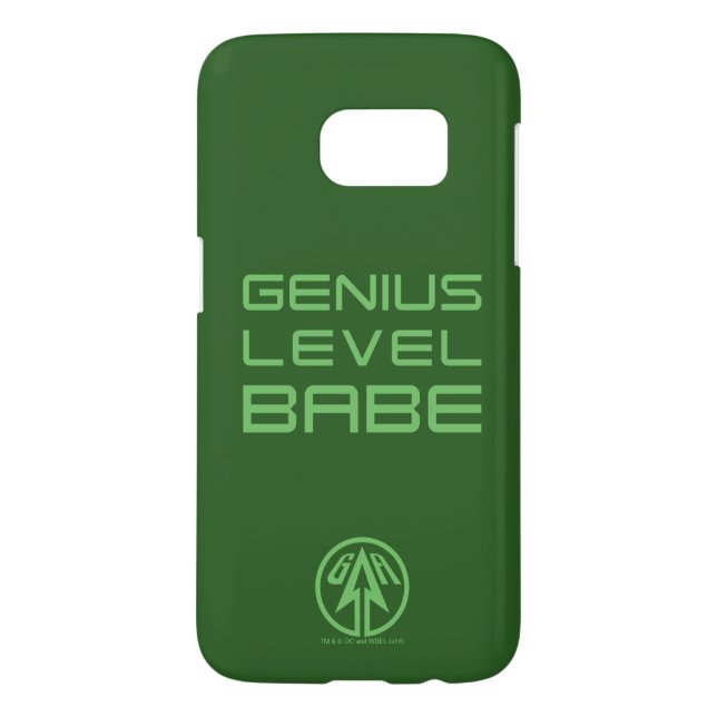 Funda Para Samsung Galaxy De Case-Mate Flecha | Genius Level Babe (Atrás)