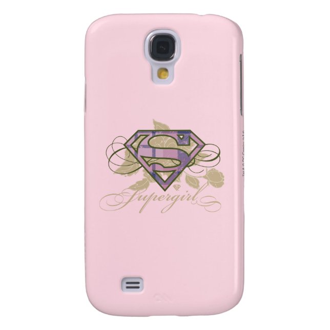 Funda Para Samsung Galaxy De Case-Mate Flores de superchica (Atrás)