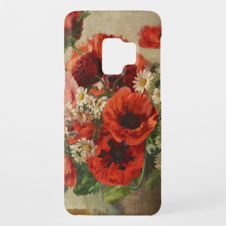 Funda De Case-Mate Para Samsung Galaxy S9 Flores del vintage, amapolas