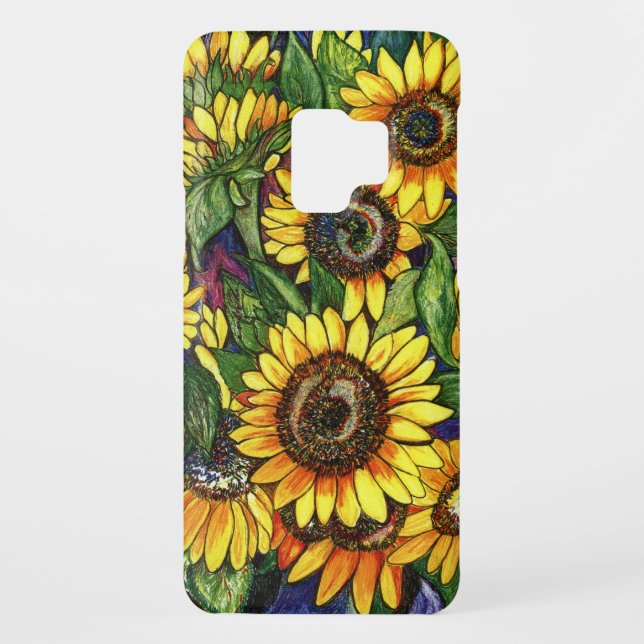Funda Para Samsung Galaxy De Case-Mate Girasoles (Reverso)