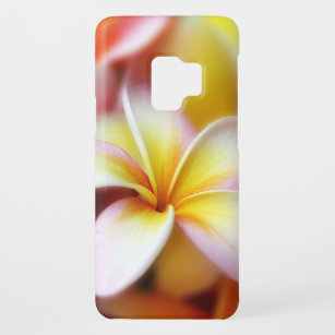 Funda De Case-Mate Para Samsung Galaxy S9 Hawaiian blanco de la flor de Hawaii del