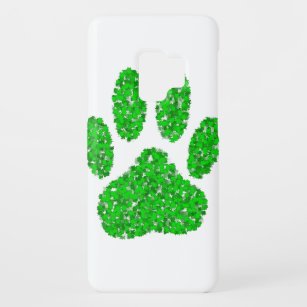 Funda De Case-Mate Para Samsung Galaxy S9 Impresión de hojas de perro de follaje verde