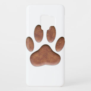 Funda De Case-Mate Para Samsung Galaxy S9 Impresión de la hoja de papel de perro de textura