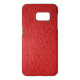 Funda Para Samsung Galaxy De Case-Mate Impresión de textura simple de cuero falso rojo (Atrás)