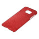 Funda Para Samsung Galaxy De Case-Mate Impresión de textura simple de cuero falso rojo (Superior)