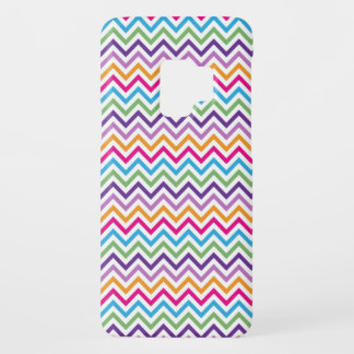 Funda De Case-Mate Para Samsung Galaxy S9 Impresión multicolora brillante de Chevron