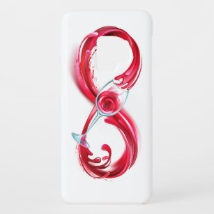 Funda De Case-Mate Para Samsung Galaxy S9 Infinito con vino Rojo