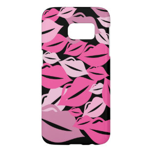 Funda Para Samsung Galaxy S7 Lindos rosas cúrgenes Kiss Estuche de teléfono de 