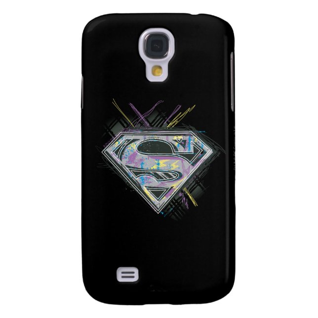 Funda Para Samsung Galaxy De Case-Mate Logo de Supergirl Scribbles (Atrás)