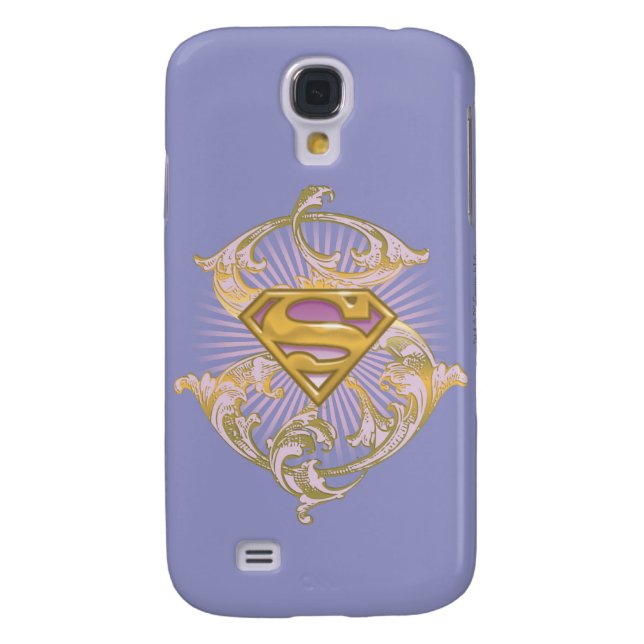 Funda Para Samsung Galaxy De Case-Mate Logo de Supergirl Starbust (Atrás)