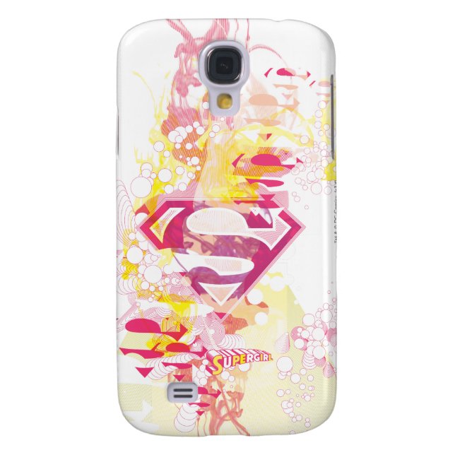 Funda Para Samsung Galaxy De Case-Mate Logotipo Retro Supergirl (Atrás)