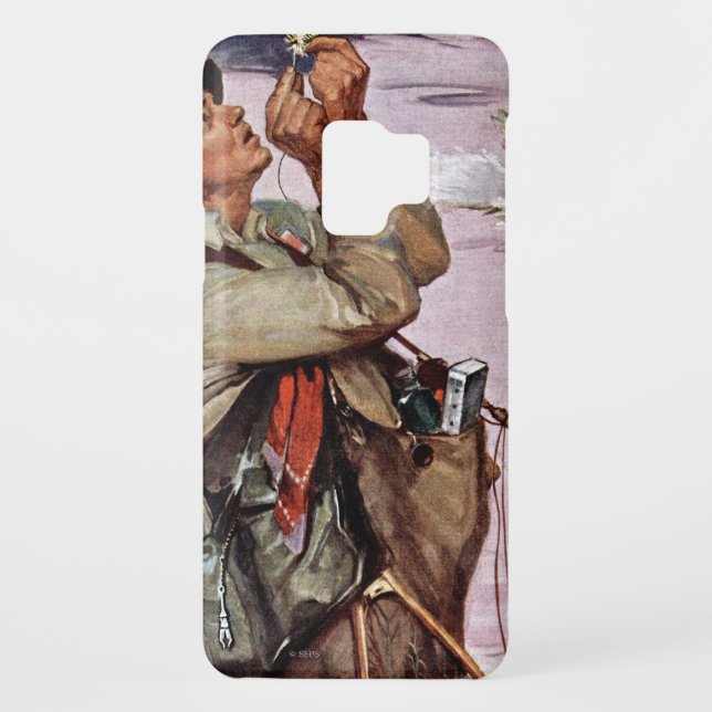 Funda Para Samsung Galaxy De Case-Mate Los pescados están saltando (Reverso)