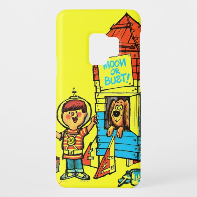 Funda Para Samsung Galaxy De Case-Mate ¡Luna o busto! (Reverso)