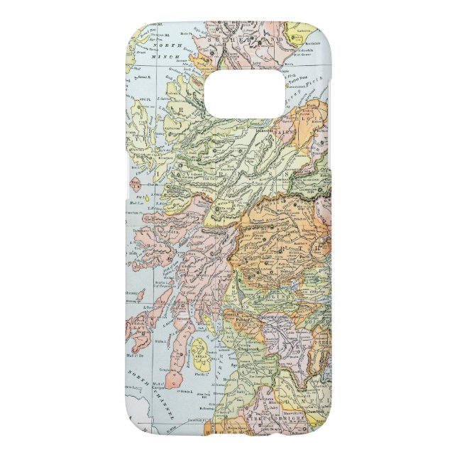 FUNDA PARA SAMSUNG GALAXY DE Case-Mate MAPA: ESCOCIA (Atrás)