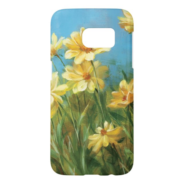 Funda Para Samsung Galaxy De Case-Mate Margaritas amarillas hermosas (Atrás)
