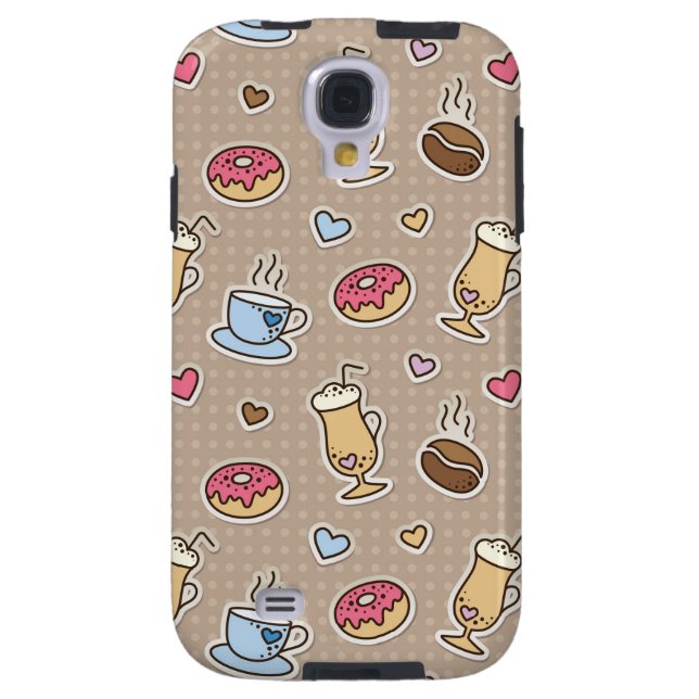 Funda Para Samsung Galaxy De Case-Mate Modelo del café (Atrás)
