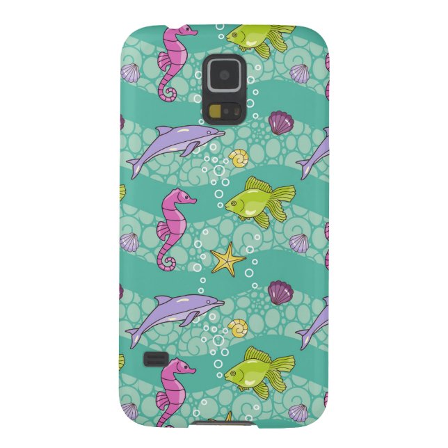 Funda Para Samsung Galaxy De Case-Mate Modelo del mar del verano (Atrás)